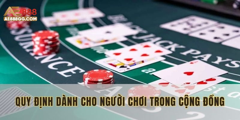 Quy định cần tuân thủ khi tham gia cộng đồng AE888